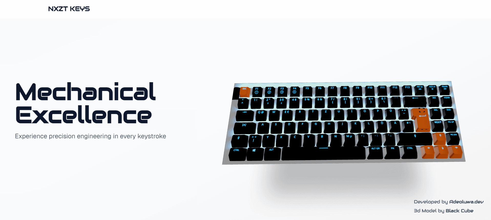 3D Keyboard